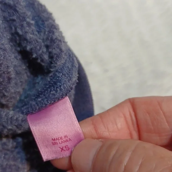 Womans Pink Penn State Purple & Silver  Hoodie Sweat Shirt XS - Picture 5 of 12